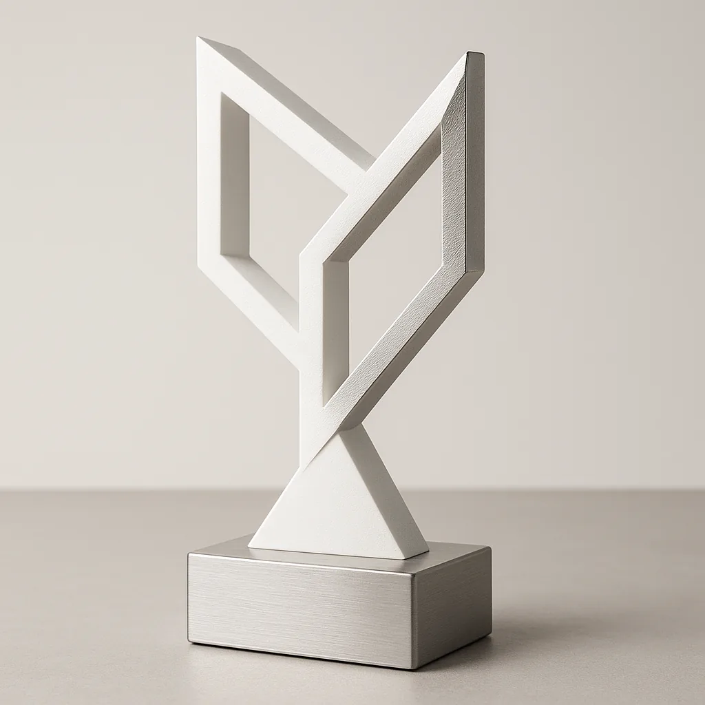 Custom 3D-printed award or trophy