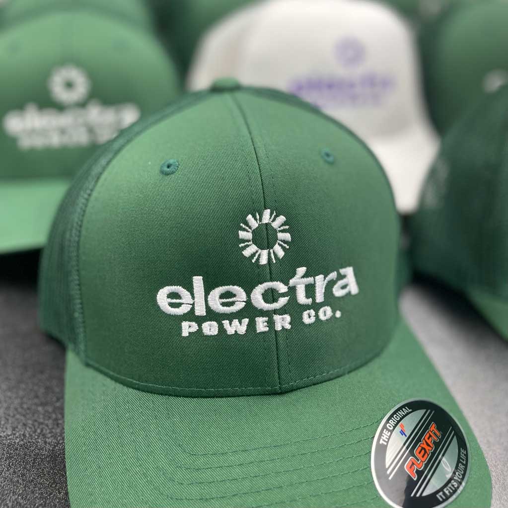 Custom embroidered caps in Miami