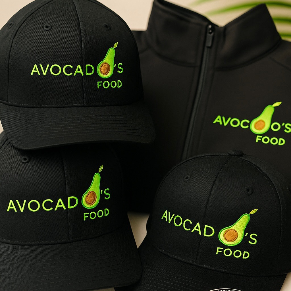 Embroidery services in Miami — finished apparel