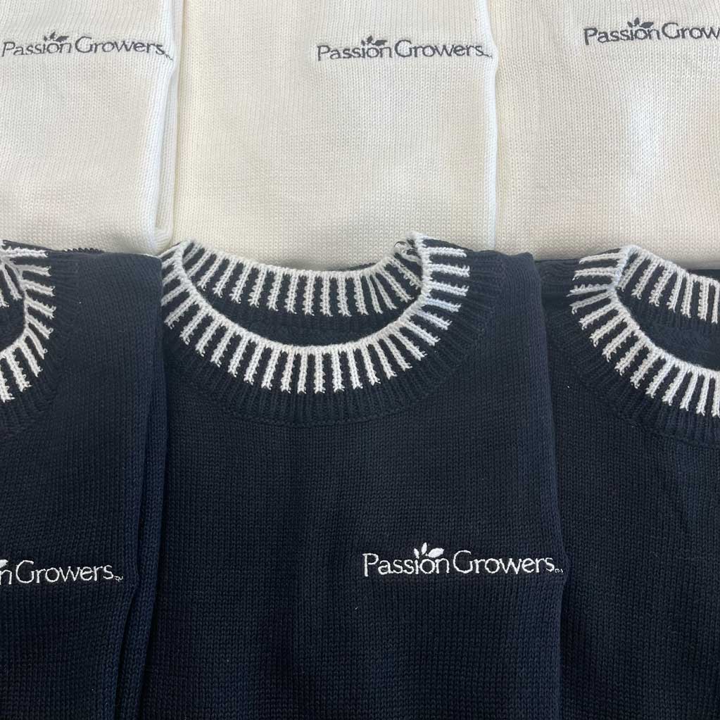 Custom embroidery detail close-up