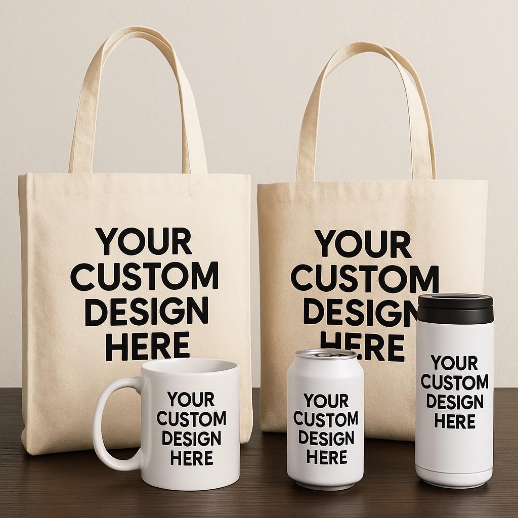 Custom UV-printed design and sticker artwork