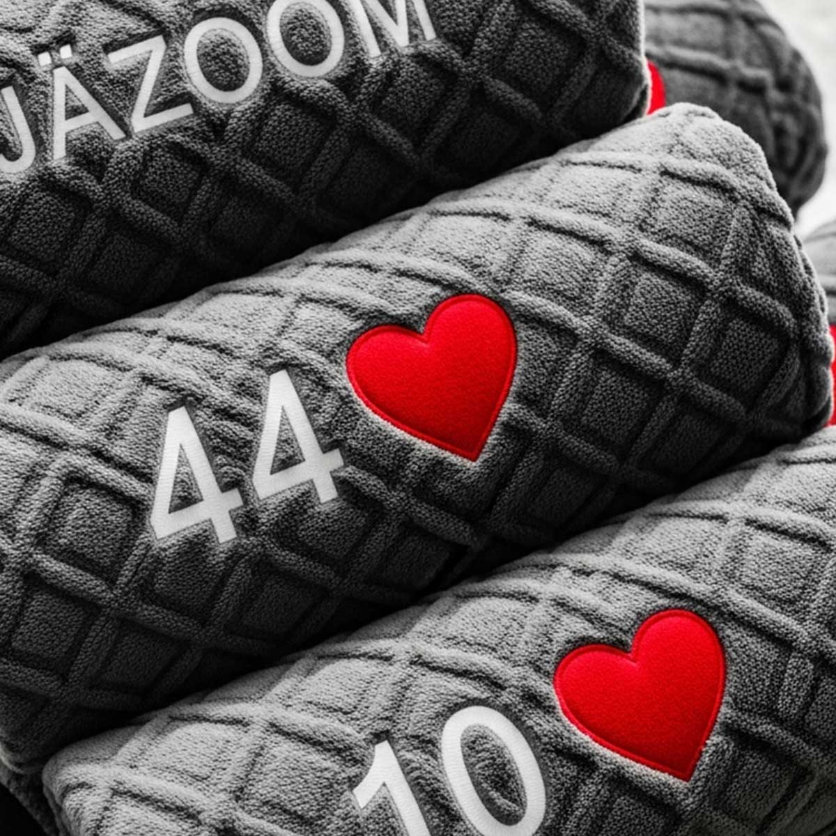 Custom name embroidery on apparel