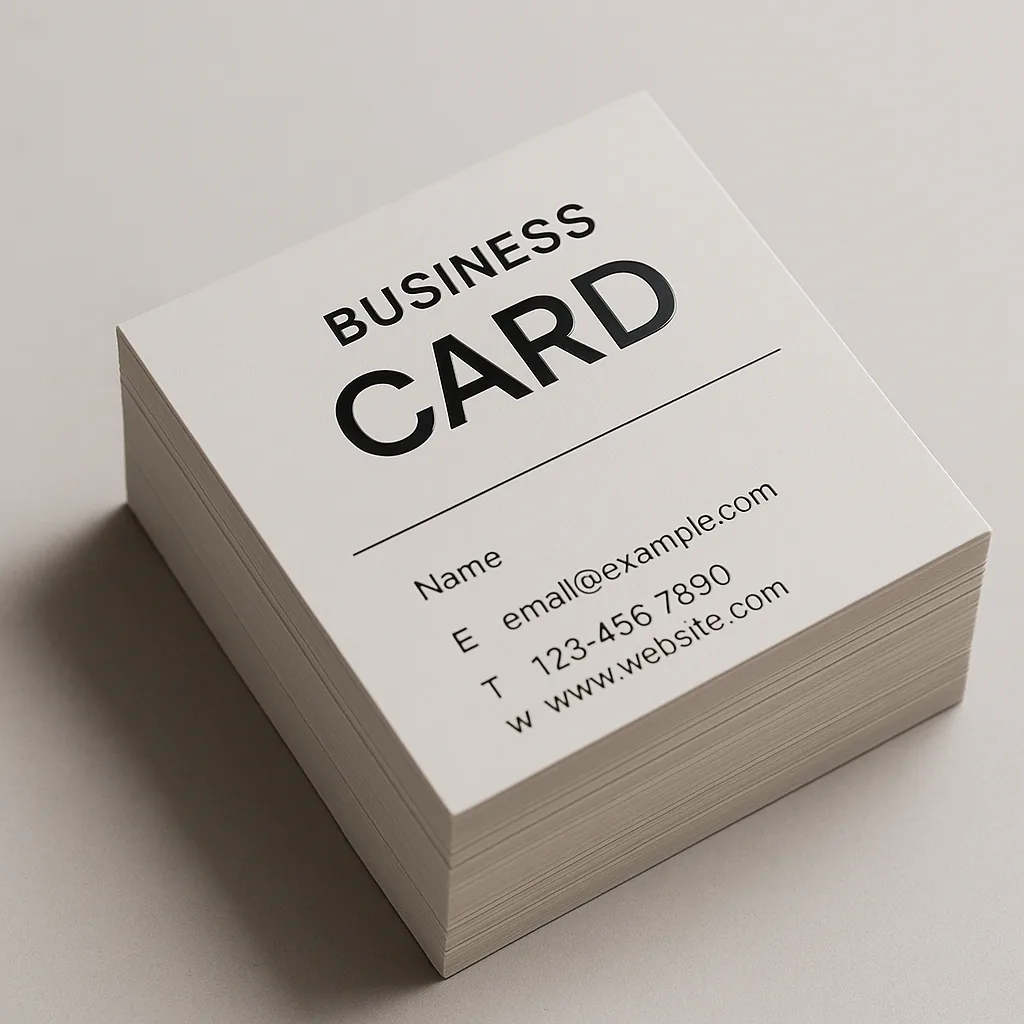 Premium printed business cards in Doral, Miami