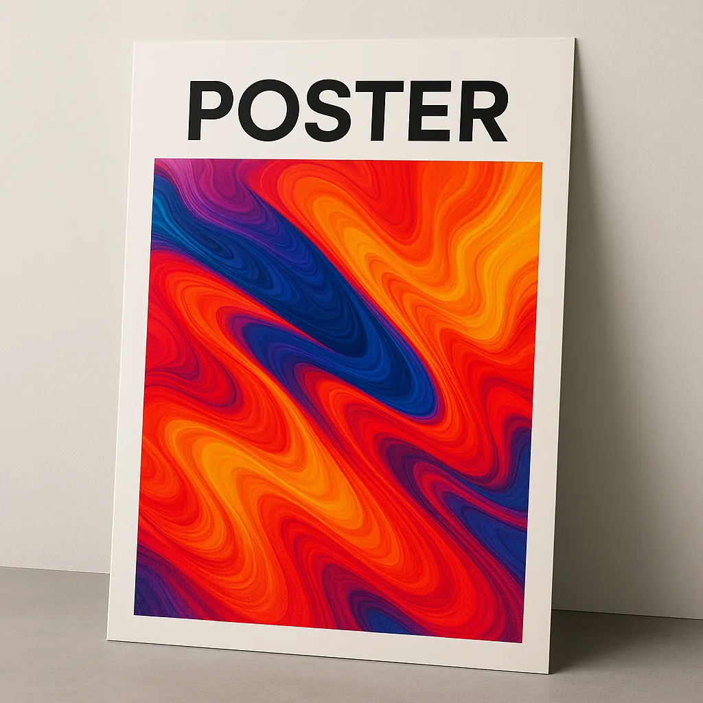 Large full-color posters